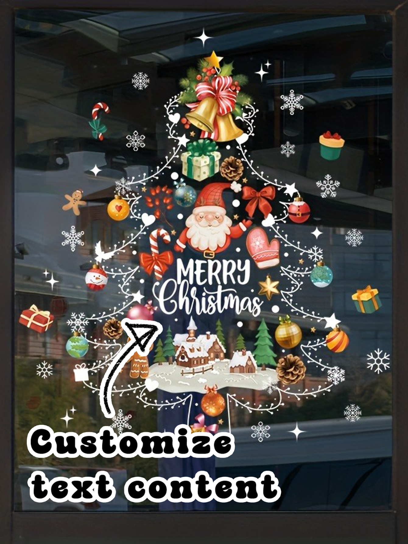 Christmas Day Room Wall Sticker
